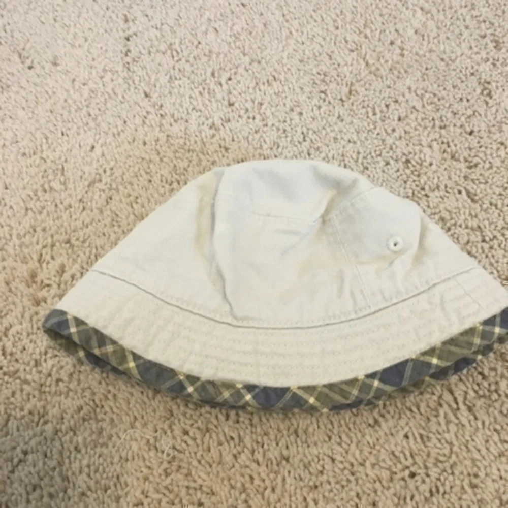 Osh Kosh khaki and plaid 0-3 month - 6-9 month hat